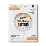 18"/Ø46cm Folienballon "Happy Birthday" Bastard Holo