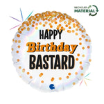 18"/Ø46cm Folienballon "Happy Birthday" Bastard Holo
