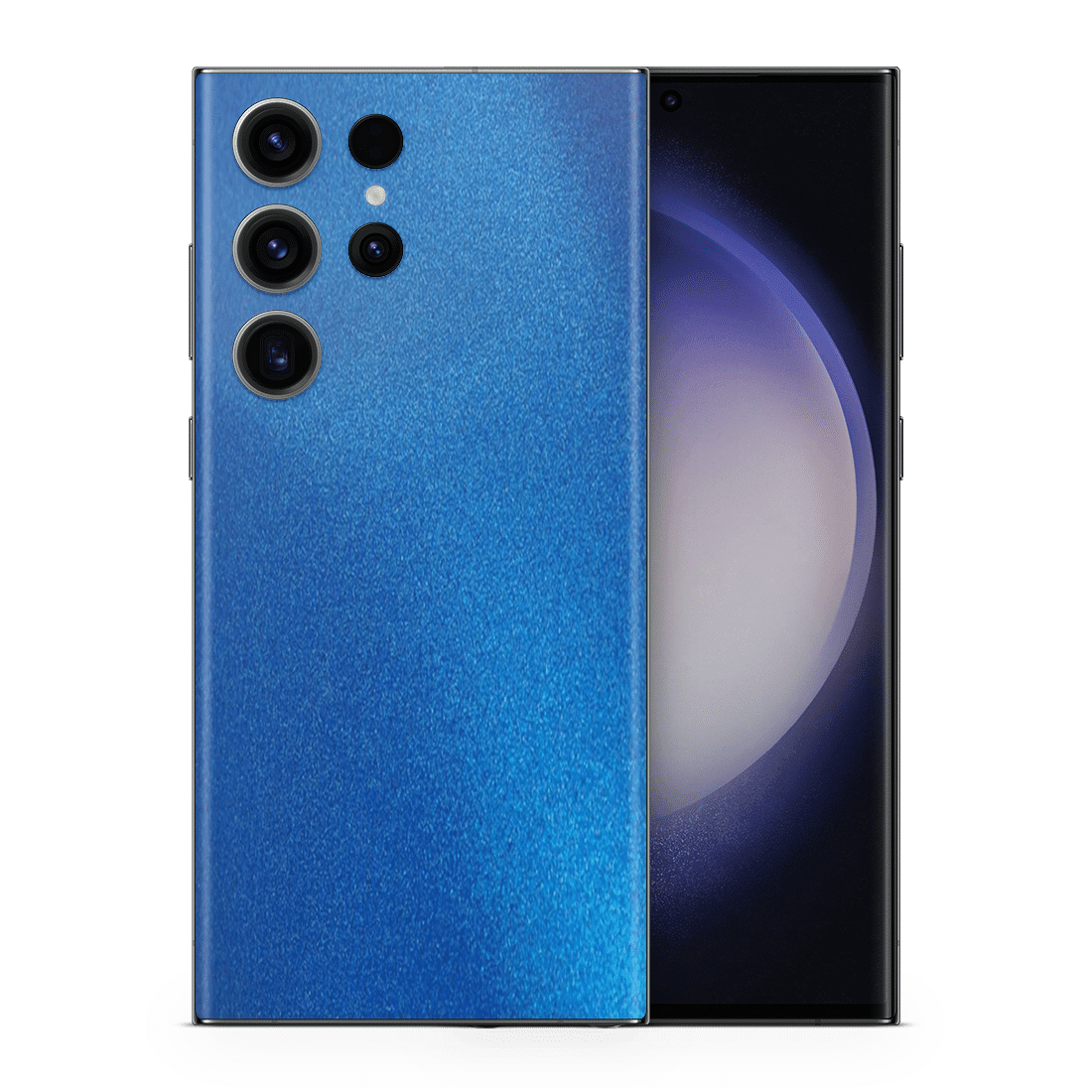 Galaxy S23 Ultra Skin Matt Blau Metallic
