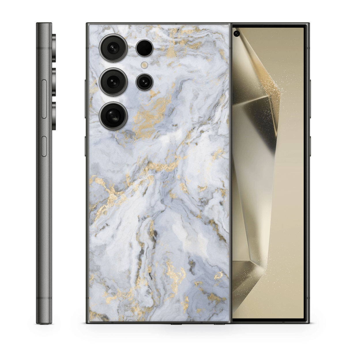 Galaxy S24 Ultra Skin Gold Marble
