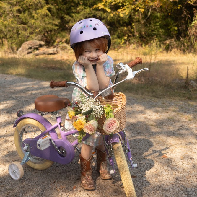 Glerc 12 Inch Girls Bike with Hand Brake - Little Molly