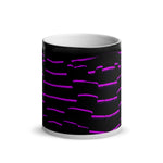 Purple Nightlife Thermo Tasse