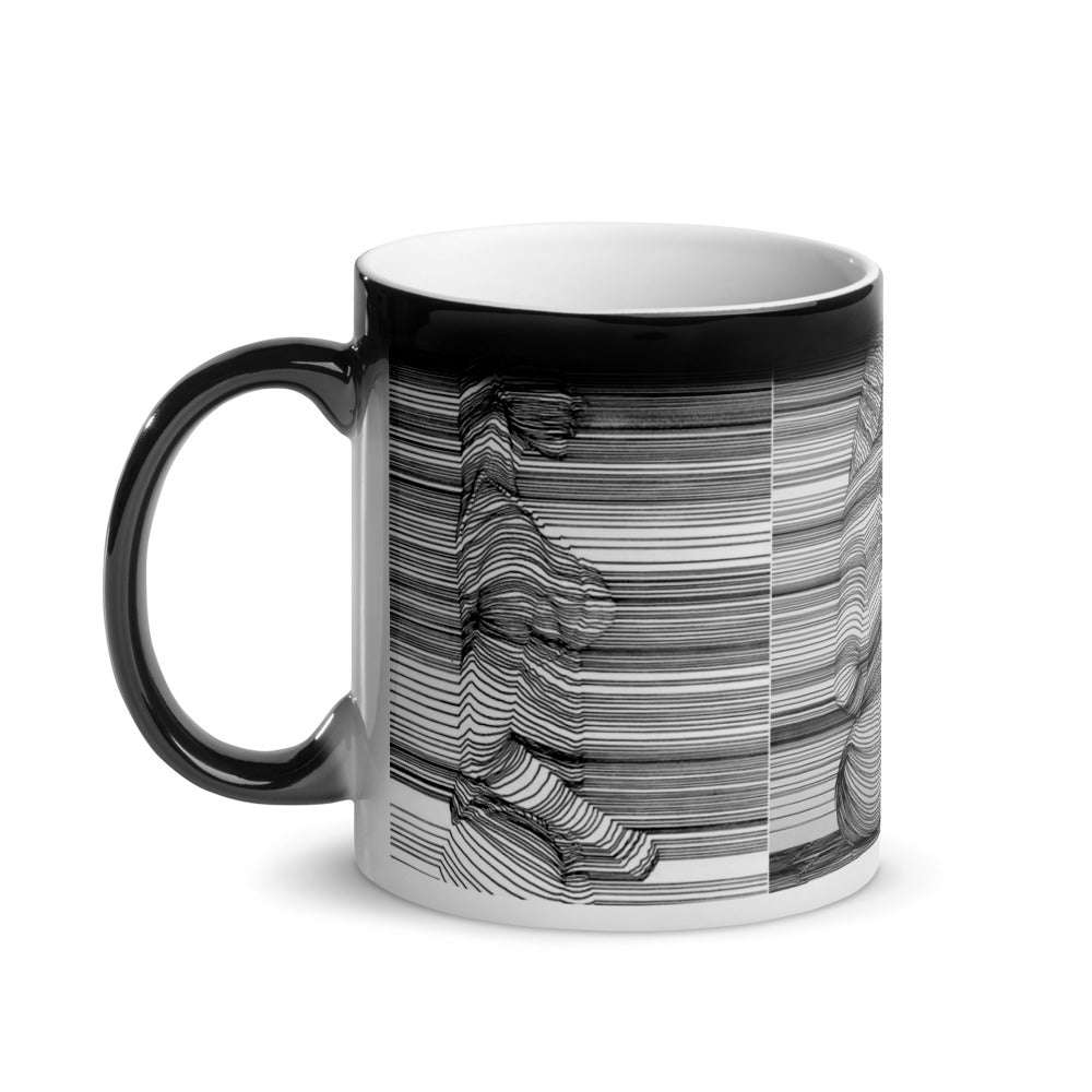 Distorted Girl Thermo Tasse Namma Markt
