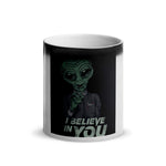 Belive in Humans Thermo Tasse