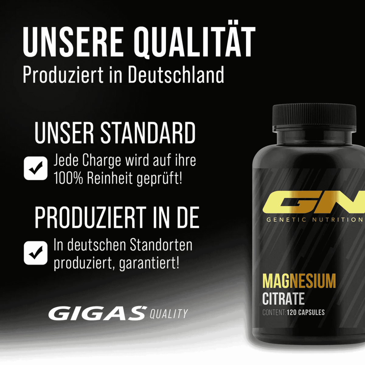 GN Magnesium Citrate 120 Kapseln