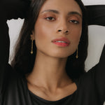 STAR DROP EARRINGS ESTELLE GOLD