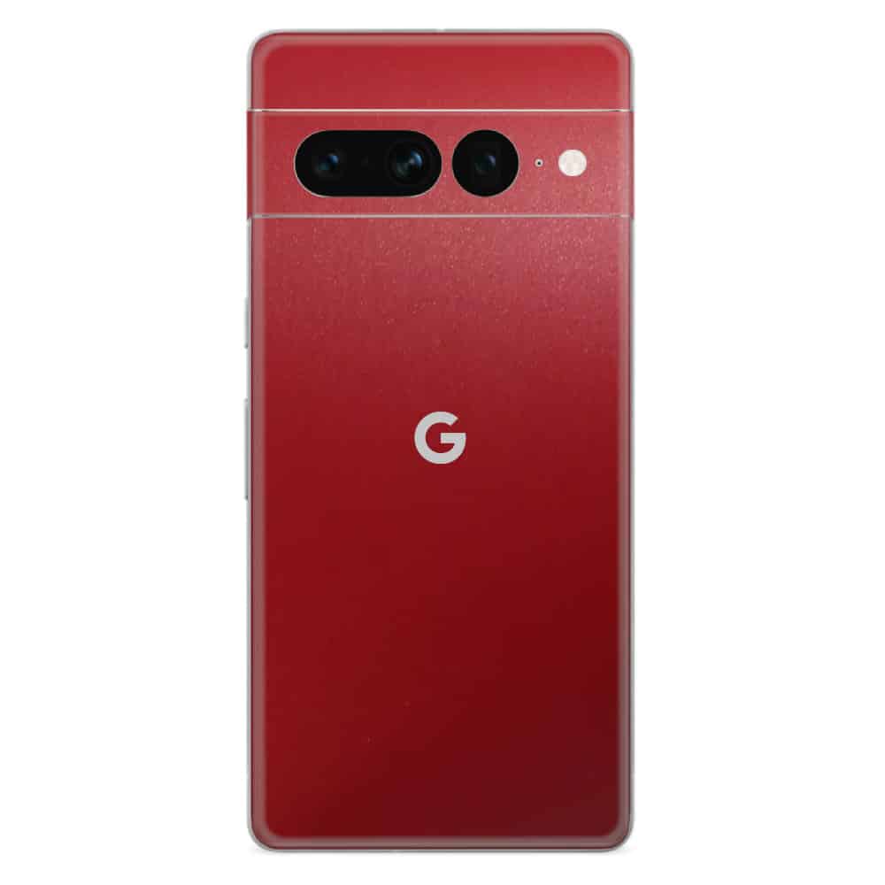 Google Pixel 7a Skin Matt Rot Metallic