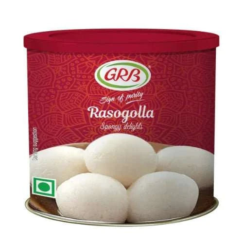 GRB Rasogolla 500g Tin (Ready to Eat) - Namma Markt