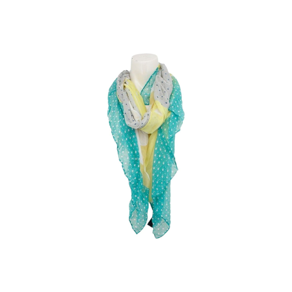 Sommer Damen Schal » Bunt » leichter Sommerschal 180 x 80 cm » buntes Halstuch » Damenschal weich & dünn