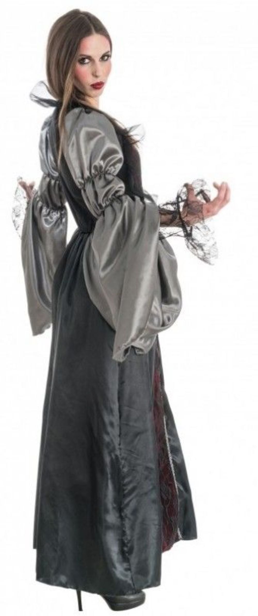 Halloween Damen Kostüm "Vampir Siria" | Langes Kleid