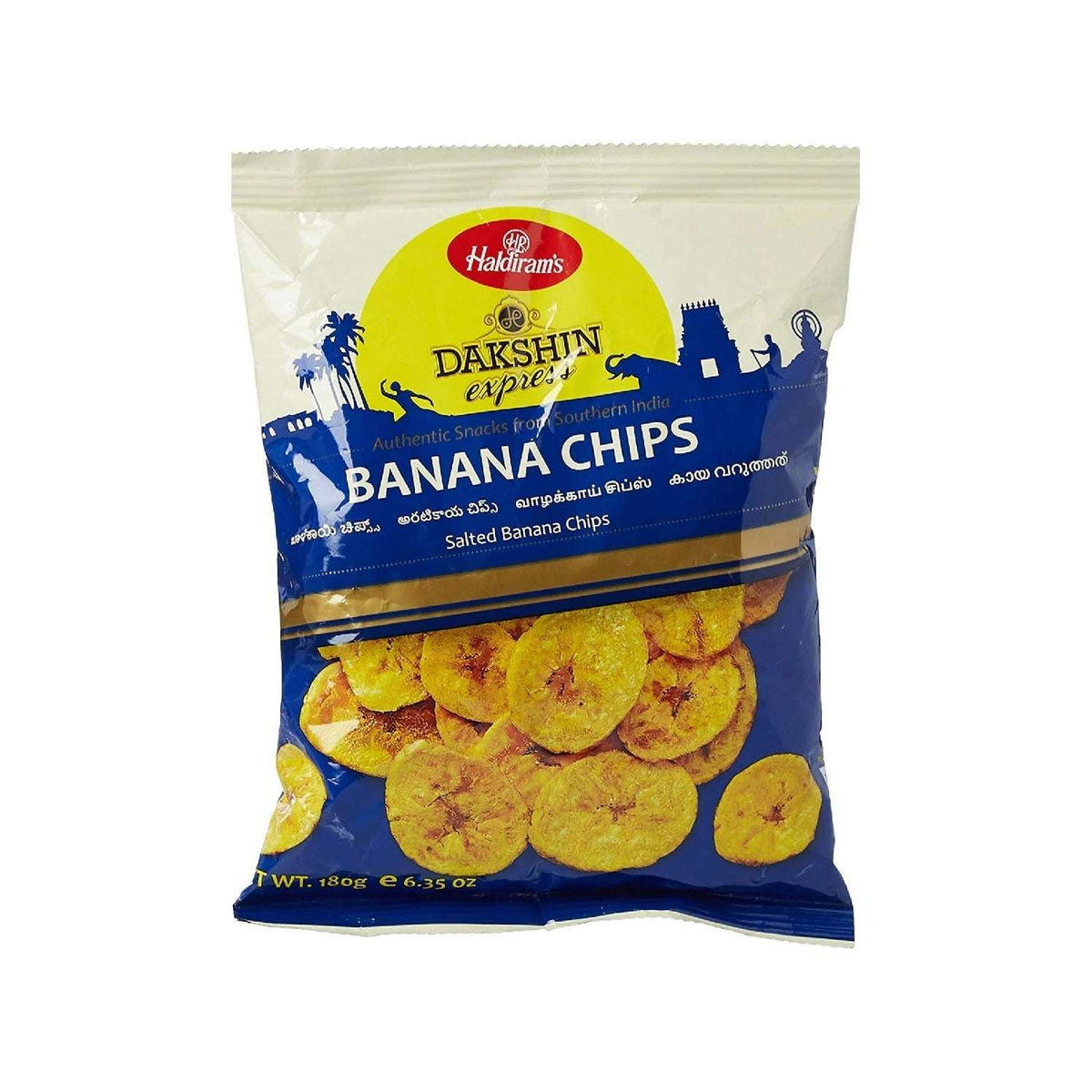 Haldiram’s Dakshin Express Banana Chips salted 180g - Namma Markt