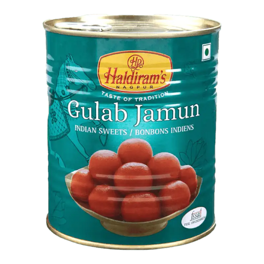 Haldiram’s Gulab Jamun 1kg Tin (Ready to Eat) - Namma Markt