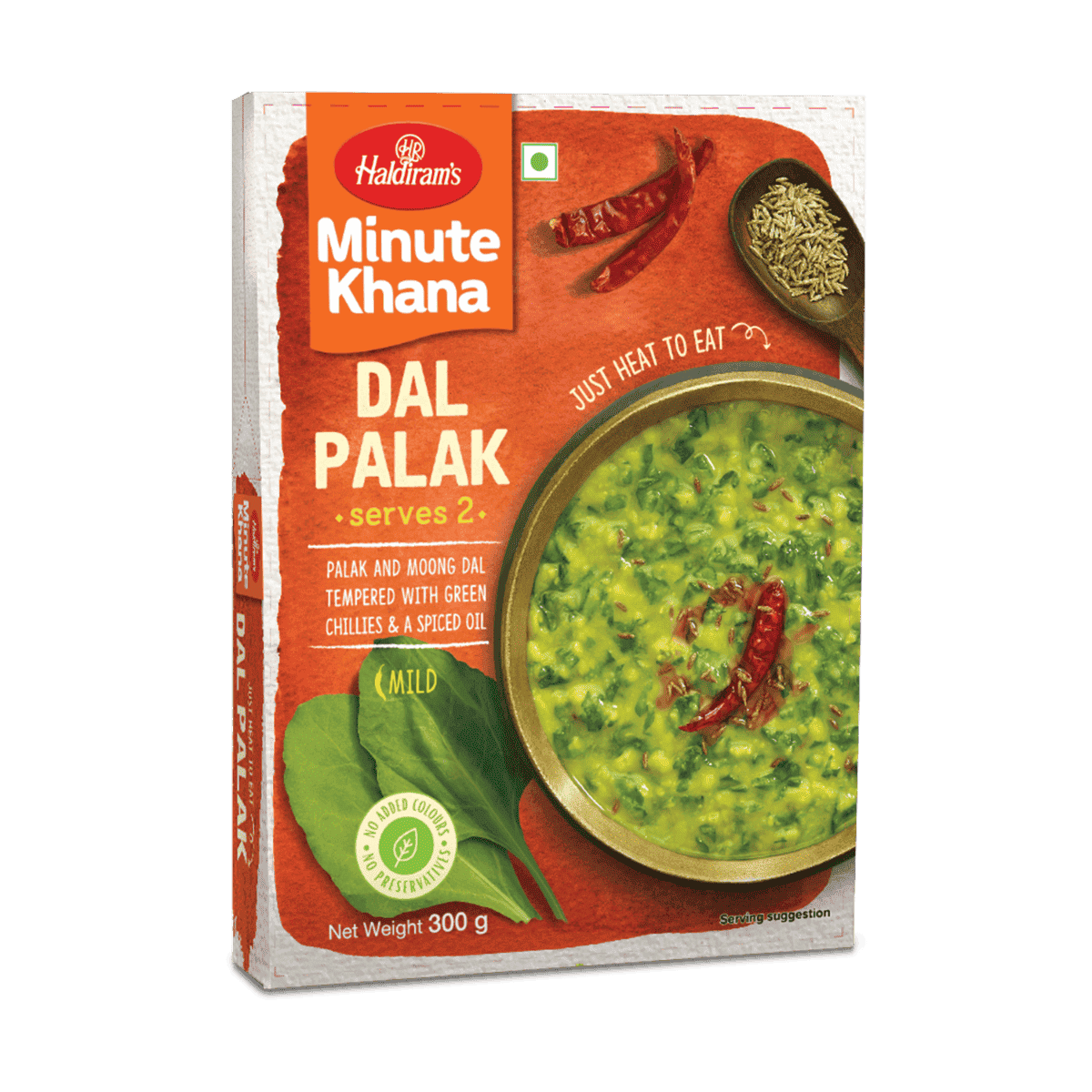 Haldiram's Minute Khana Dal Palak 300g - Namma Markt