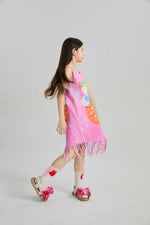 Hawaiian Mermaid Cat Tassel Maxi Skirt