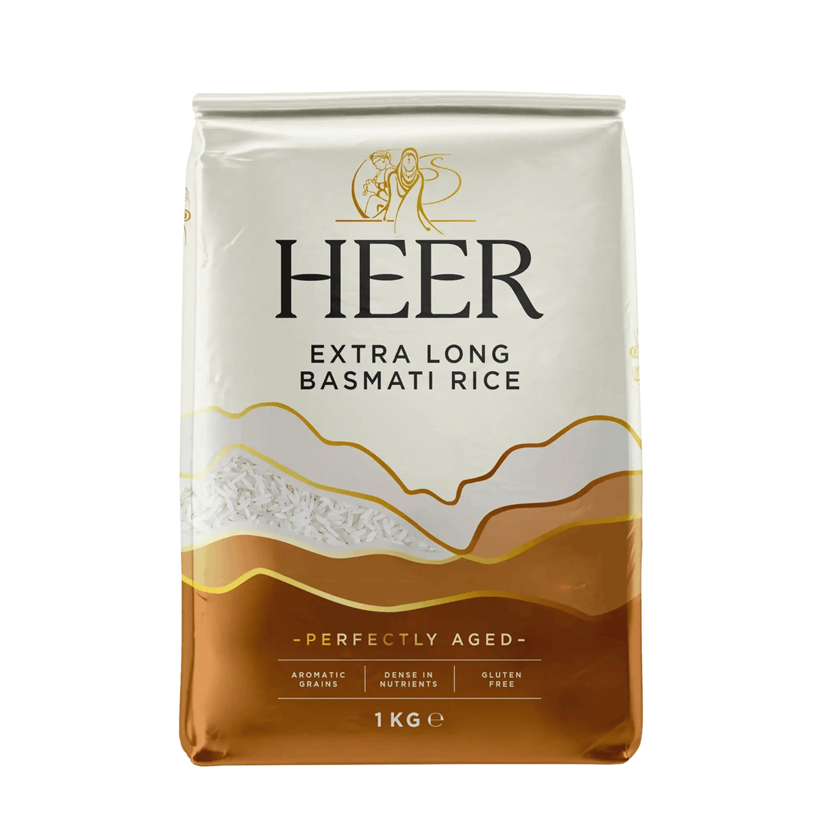 Heer Extra Long Grain Basmati 1kg - Namma Markt