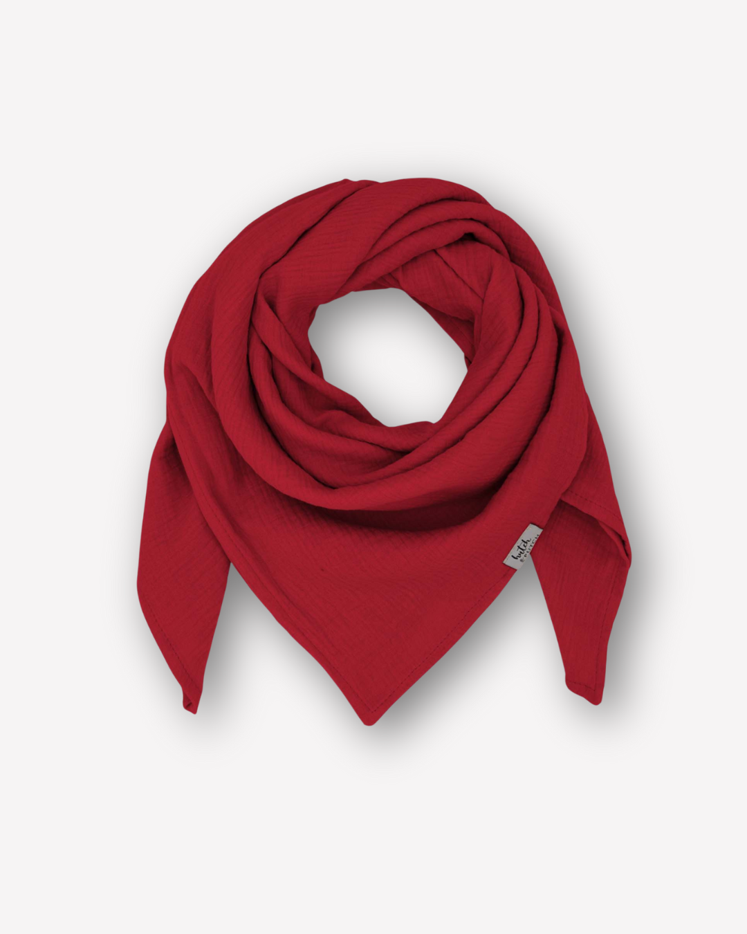 Musselin-Halstuch Erwachsene • Cranberry