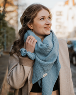Musselin-Halstuch Erwachsene • Dusty Blue