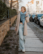 Musselin-Halstuch Erwachsene • Dusty Blue