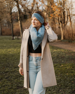 Musselin-Halstuch Erwachsene • Dusty Blue