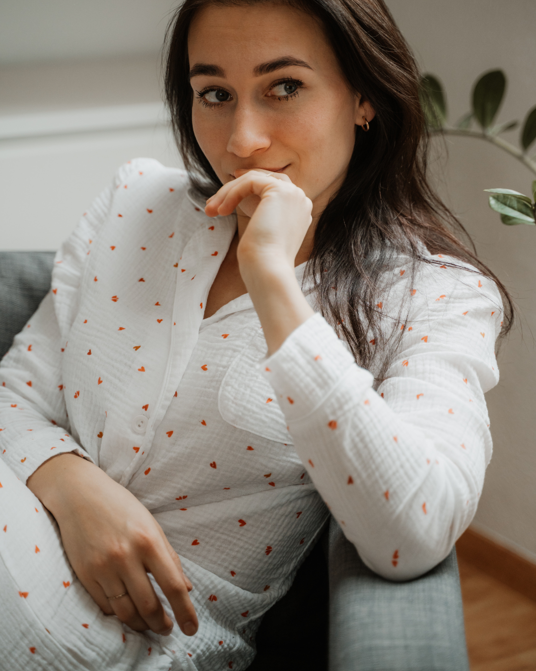 Musselin-Pyjama "Luca" • Damen