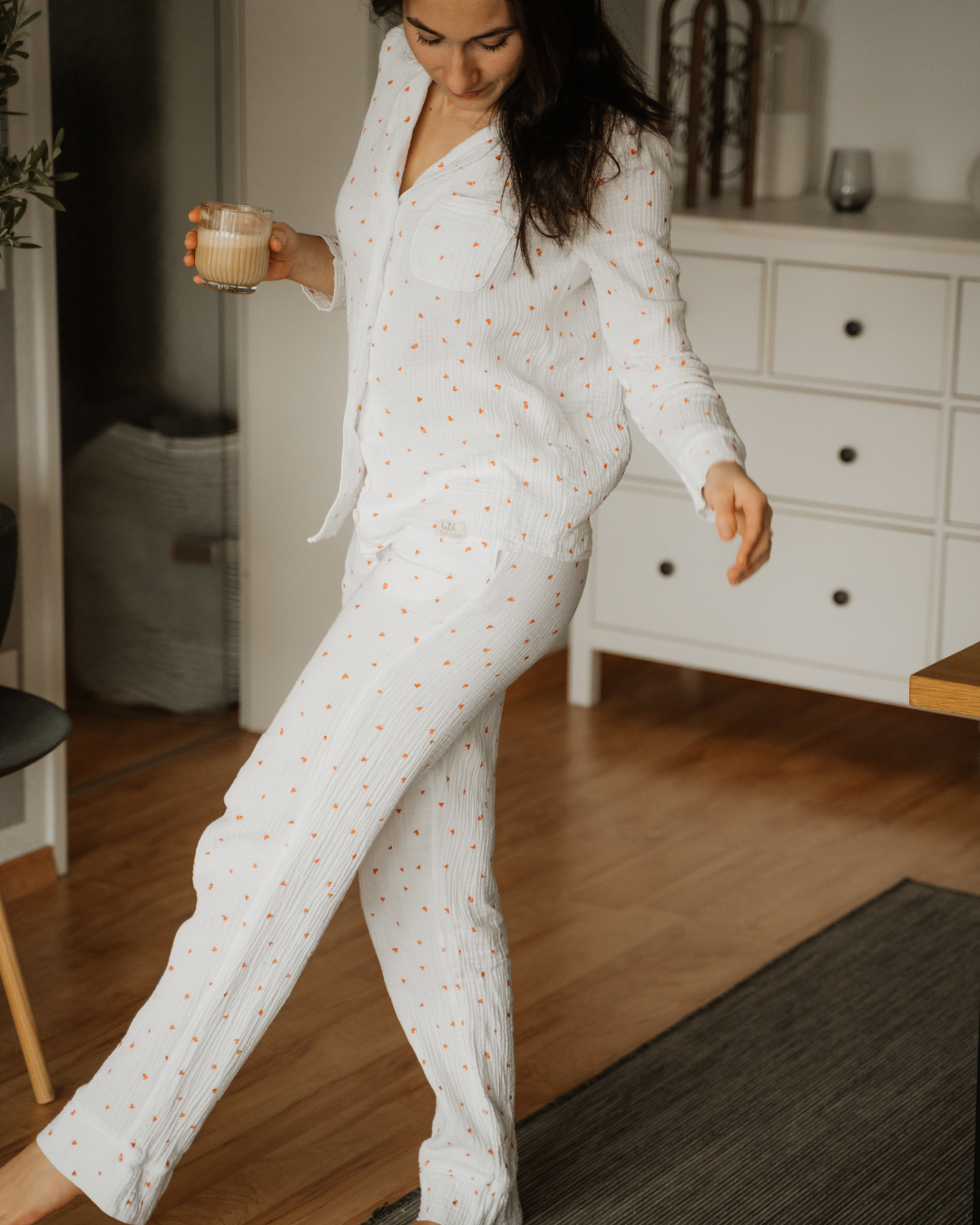 Musselin-Pyjama "Luca" • Damen