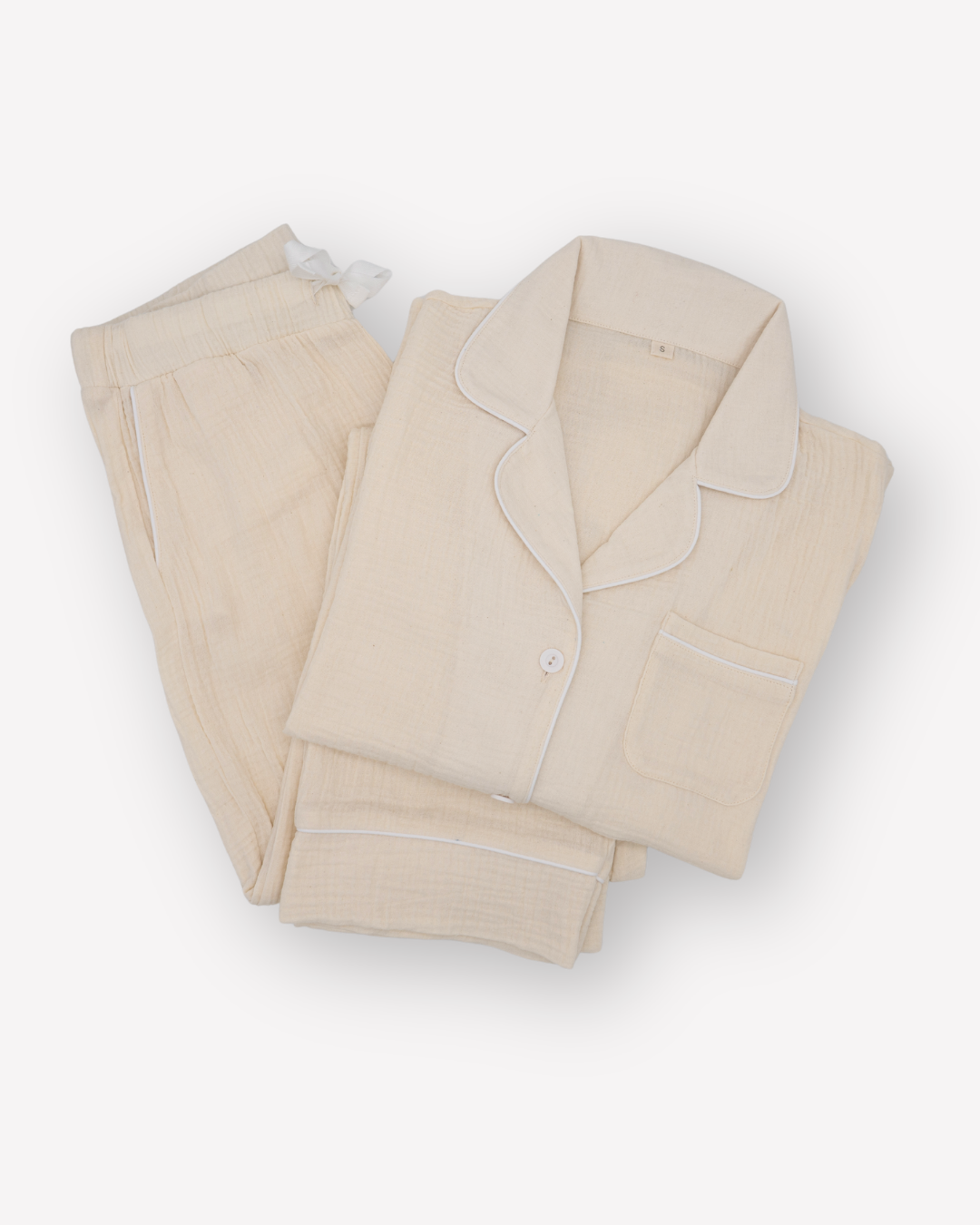 Musselin-Pyjama "Luca" • Damen