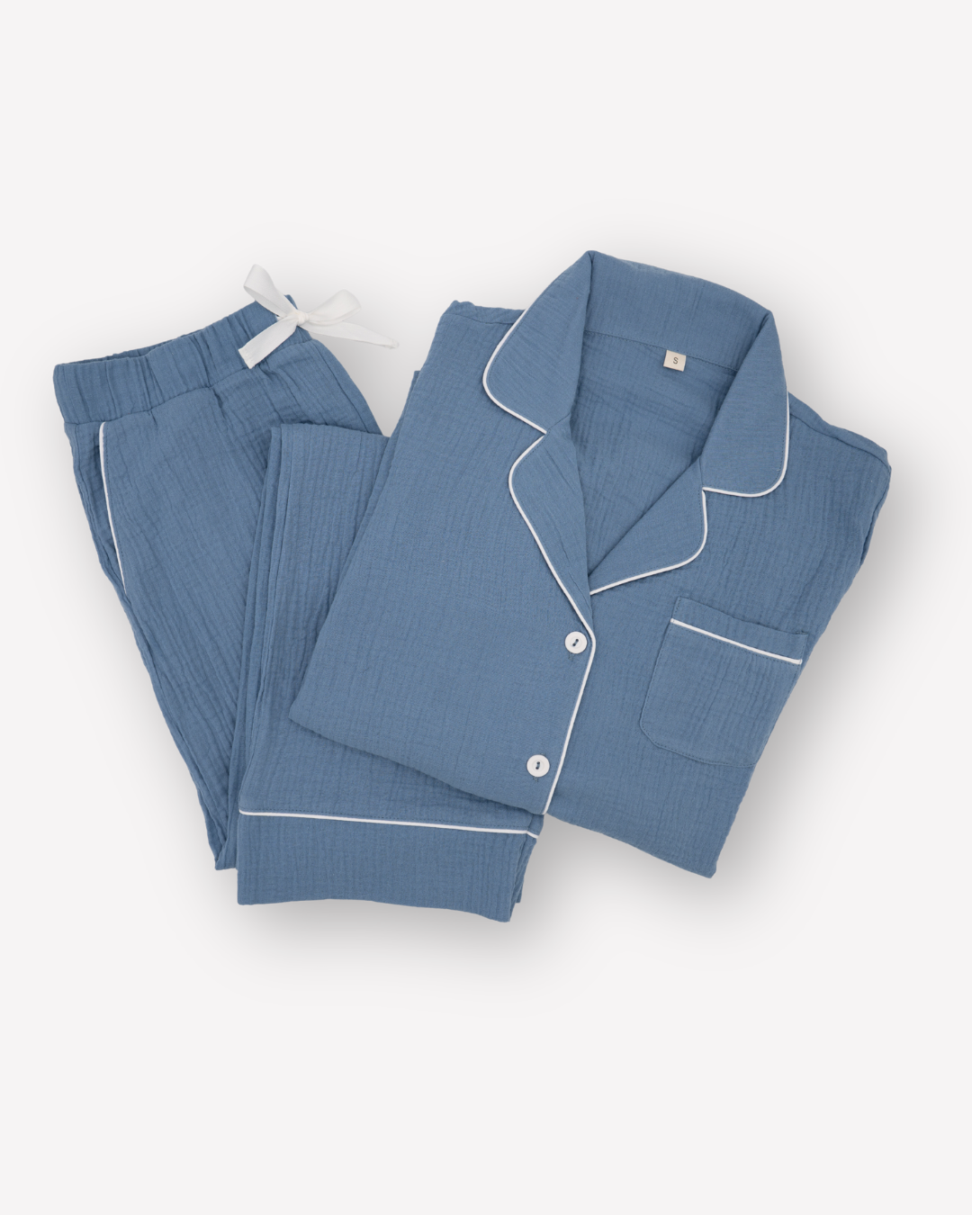 Musselin-Pyjama "Luca" • Damen