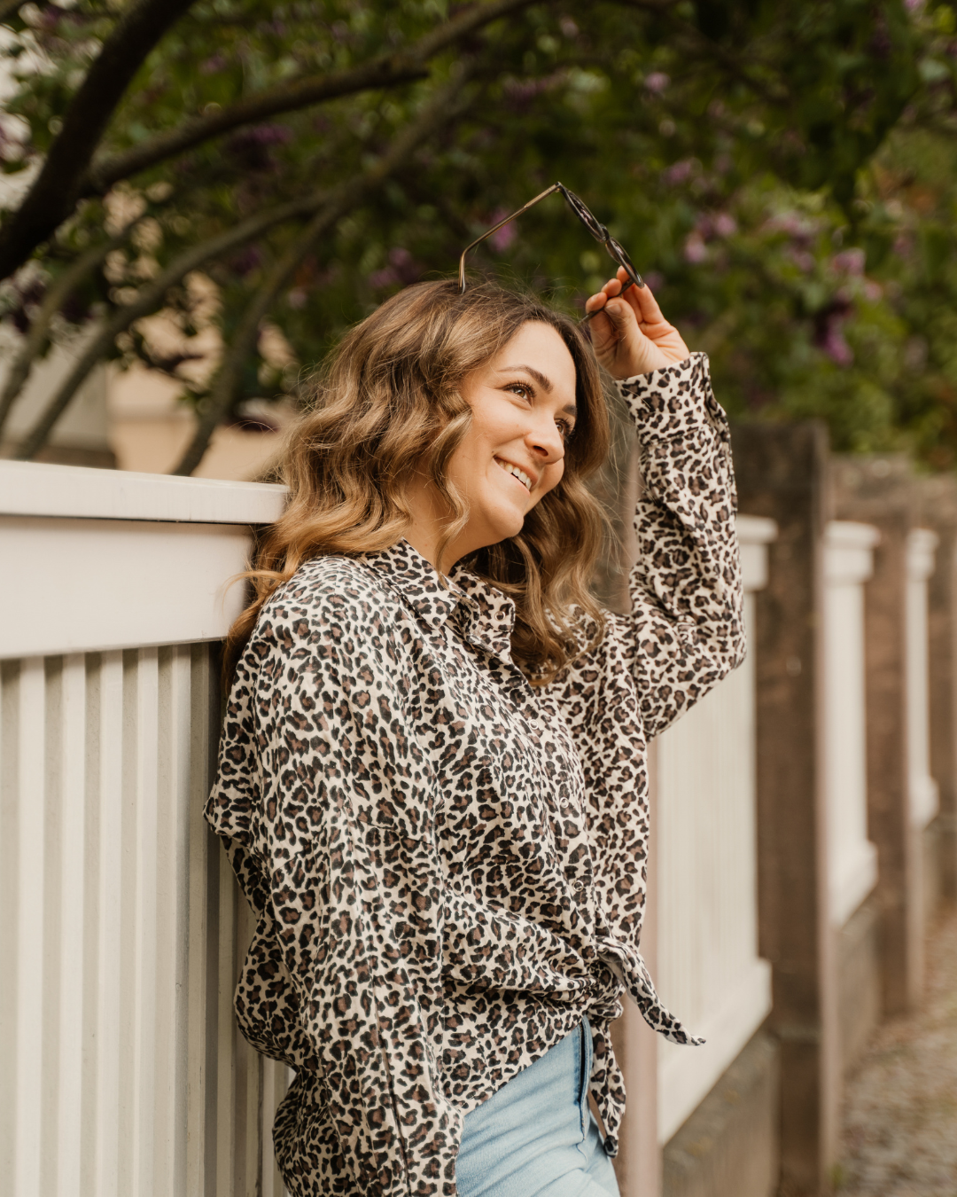 Oversize Musselin-Bluse "Maja" • Leo Edition