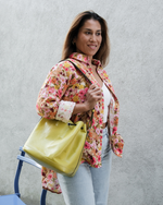 Oversize Musselin-Bluse "Maja" • Flowerful Edition