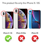 NALIA 360° Hülle für iPhone X / XS – Vorne & Hinten Schutz – 360GUARD (Full-Body Case) – Marke aus Berlin