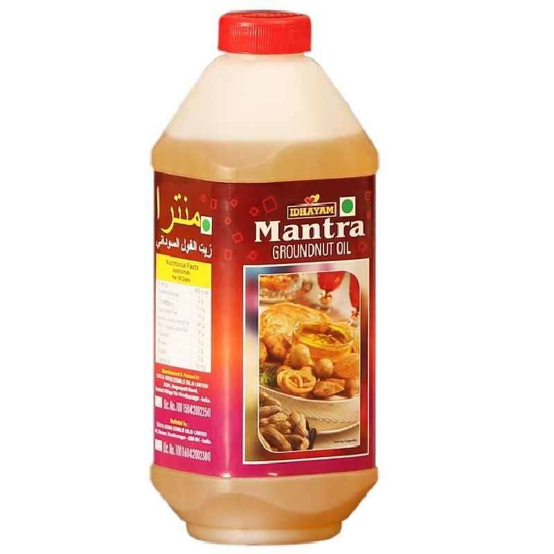 Idhayam Mantra Peanut Oil 1 Litre (Export Pack) - Namma Markt
