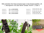 Monogramm-Schlüsselanhänger. Personalisierter Schlüsselanhänger mit Gravur. Geschenk zum Vatertag, Geschenk für ihn. Geburtstagsgeschenk.