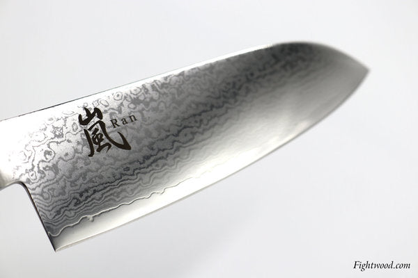 Yaxell Kochmesser-Set Santoku RAN + Messerschärfer
