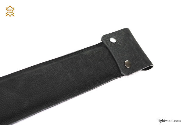 Fightwood Ledertasche 72 cm – genarbtes Rindsleder, Handarbeit, Made in Germany