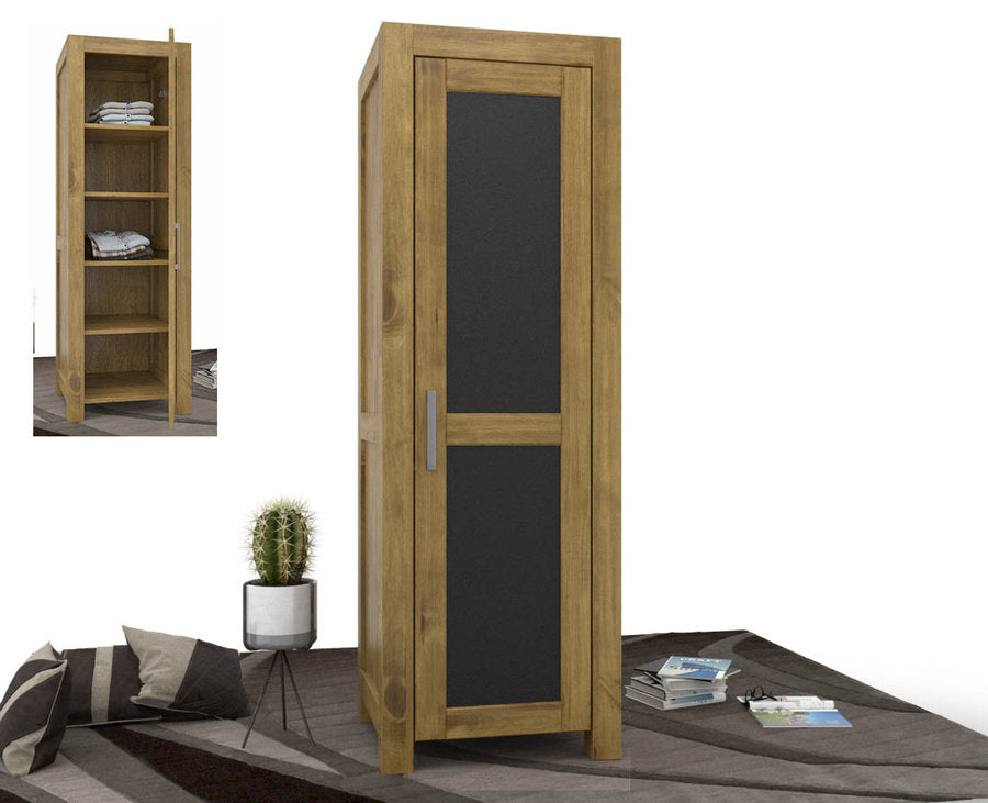 NATURA LEATHER Kleiderschrank Birke Leder – Stilvolles Design für Ihr Zuhause
