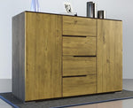 ARDEA Massivholz Schubladen Kommode aus Birke
