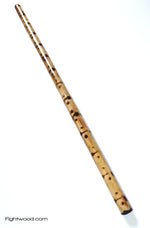 Rattan Stock mit Brandmuster
