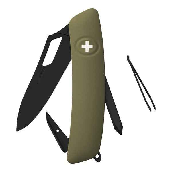 SWIZA Einhandmesser SH02 ALL BLACK OLIVE