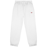 Power Fluffy Jogginghose – rote Stickerei