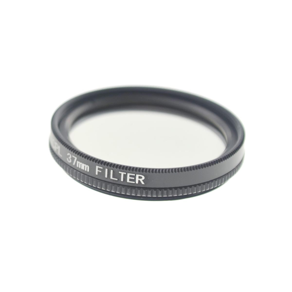CPL Filter 37mm Circular Polarizer Linse Schwarz mit Hülle für iPhone 12 Pro Max | System-S