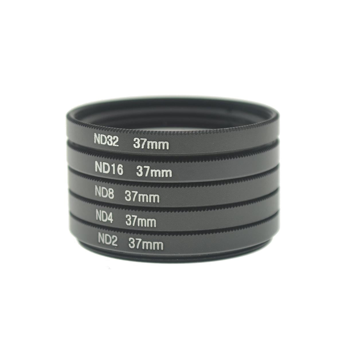ND Filter 37 mm Set Neutraldichtefilter Graufilter mit Hülle für iPhone 11 Pro | System-S