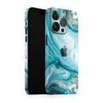 iPhone 12 Pro Max Skin Liquid Blue