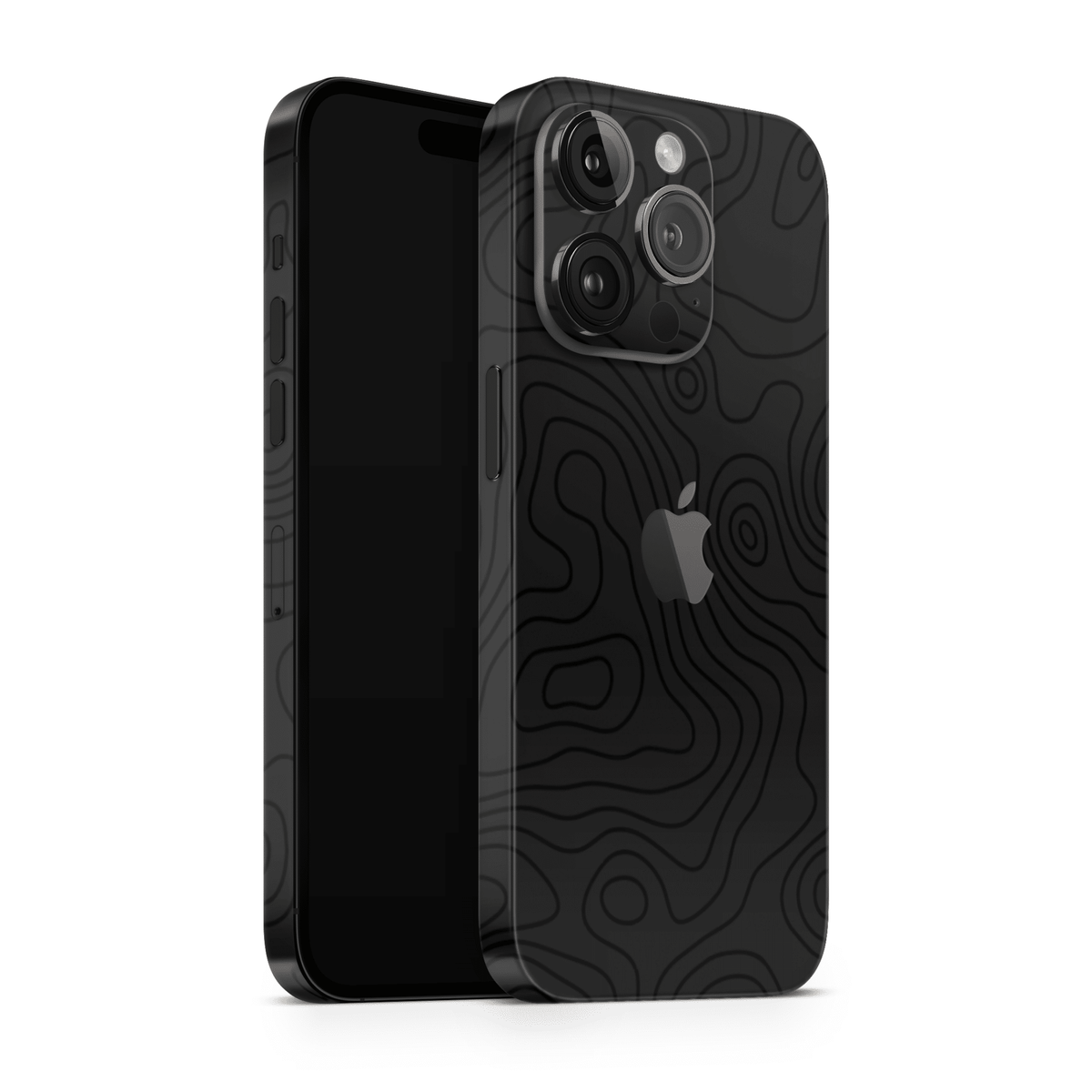iPhone 13 Pro Max Skin TOPO Black