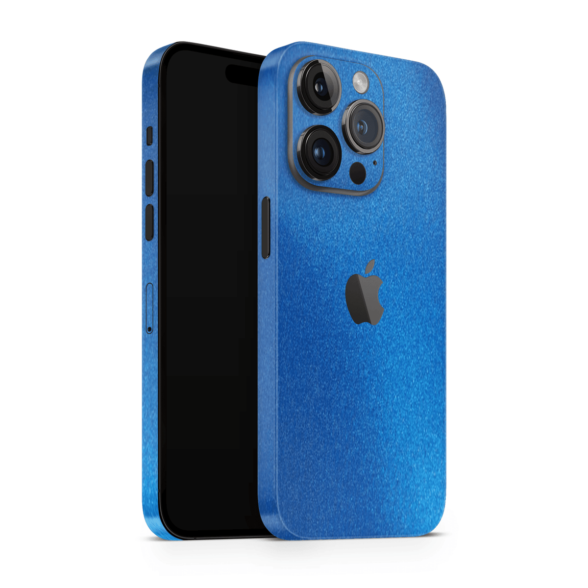 iPhone 13 Pro Skin Matt Blau Metallic