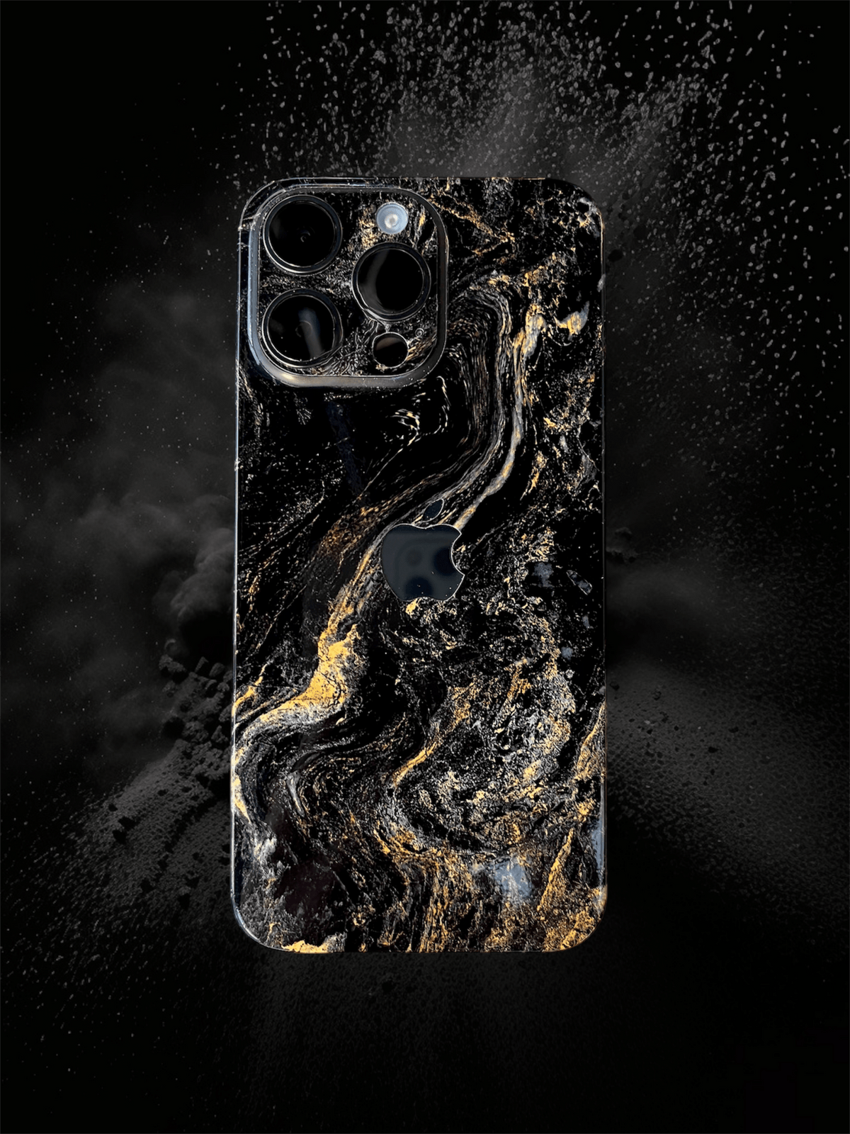 iPhone 13 Skin Gold Black