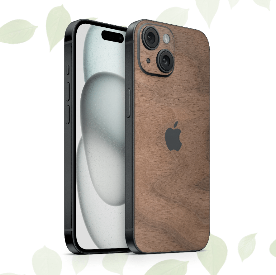 iPhone 14 Plus Skin Holz Nuss