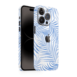iPhone 14 Pro Max Skin Blue Leaf
