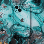 iPhone 14 Pro Skin Liquid Blue