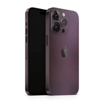 iPhone 14 Pro Skin Matte Purple Black