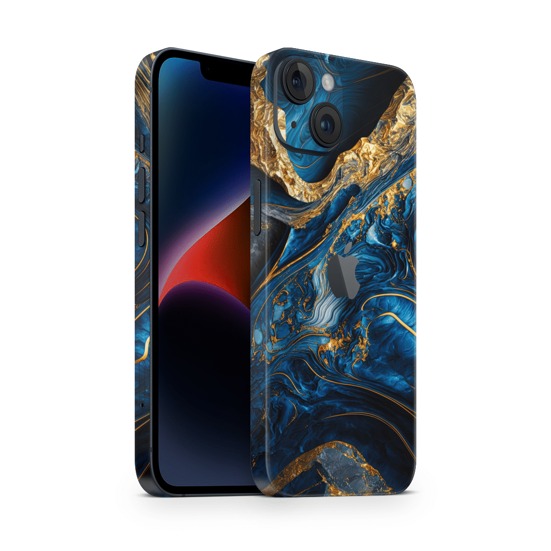 iPhone 15 Plus Skin Luxury Blue II